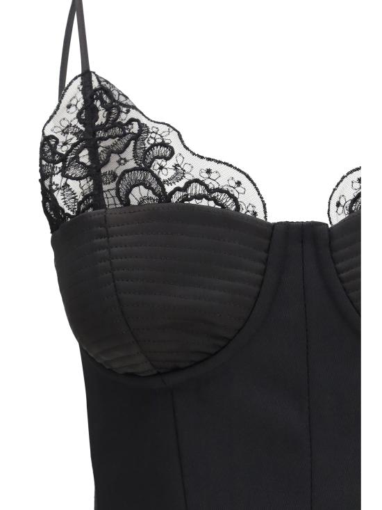 26FW 니사 반팔 티셔츠 TOP16795 BLACK - NISSA