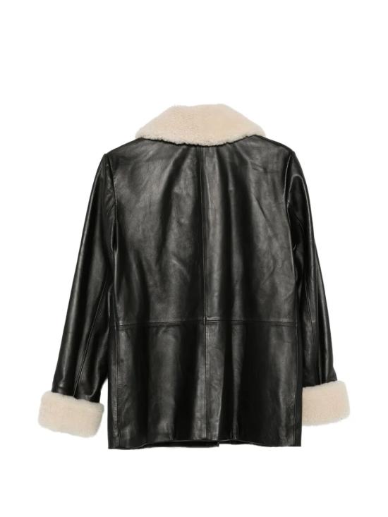 26FW 리비아나 콘티 가죽 자켓 F6WX46 Y69A7 NERO NATURALE - LIVIANA CONTI