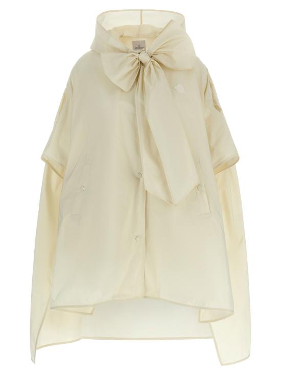  몽클레어 TAFFETA 타페타 케이프 자켓 TAFFETA 타페타 케이프 자켓 LDL10933G00014598AK031 CREAM