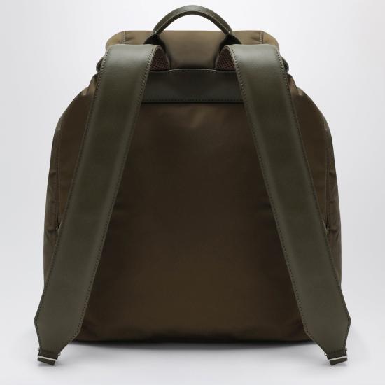 26FW 아미 나일론 마르셀 플랩 백팩 ULL757AW0001 Brown - AMI
