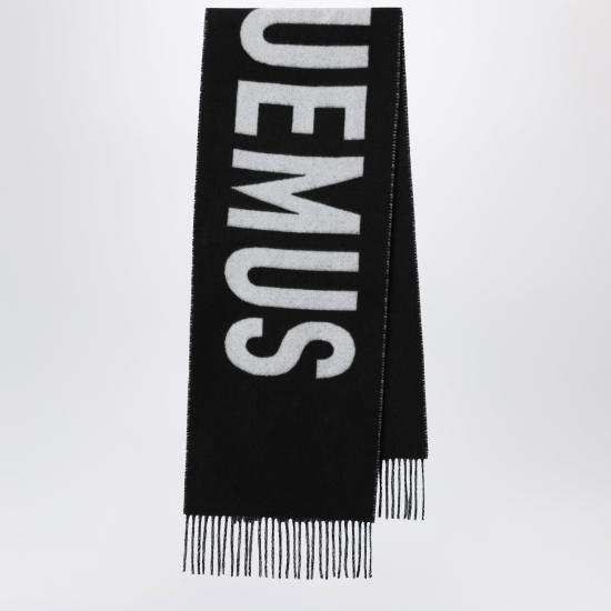 26FW 자크뮈스 머플러/스카프 ACU00435UAOT4001 Black - JACQUEMUS