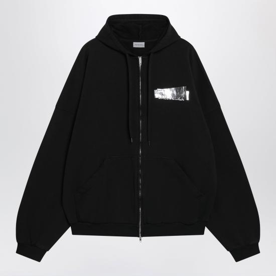 26FW 발렌시아가 자켓 A009EATVVE3 Black