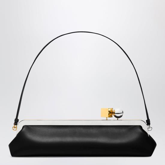 26FW 자크뮈스 살롱 커치 백 BAW00413AC27L14 Black - JACQUEMUS