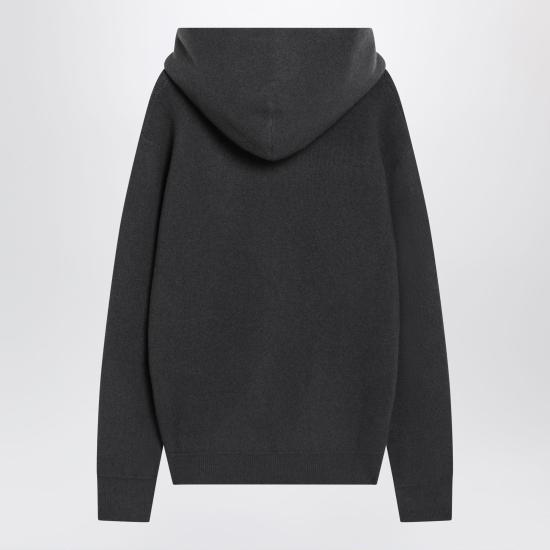 26FW 르메르 캐시미어 후드 스웨터 캐시미어 후드 스웨터 PO0043LK1062 Grey - LEMAIRE