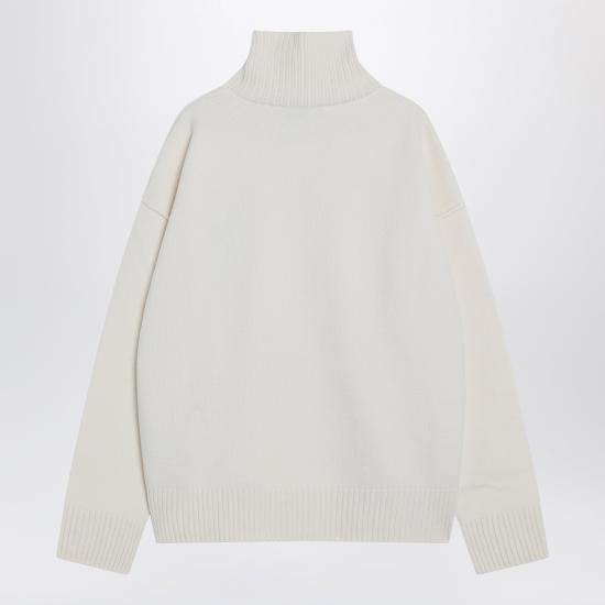 26FW 아미 ADC 터틀넥 스웨터 UKS839018 White - AMI