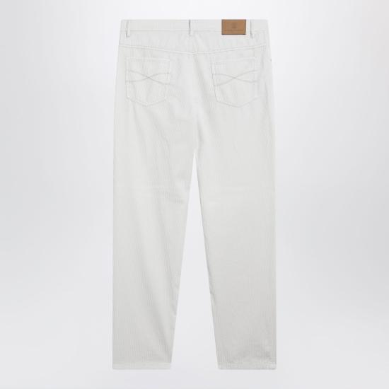 26FW 브루넬로 쿠치넬리 팬츠 M280NF1012CO Grey - BRUNELLO CUCINELLI