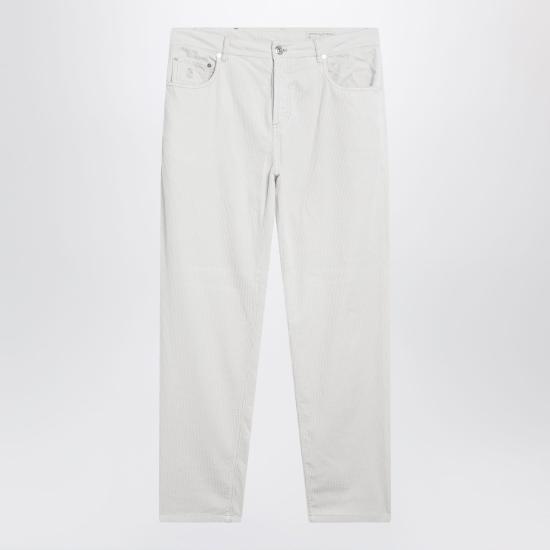 26FW 브루넬로 쿠치넬리 팬츠 M280NF1012CO Grey