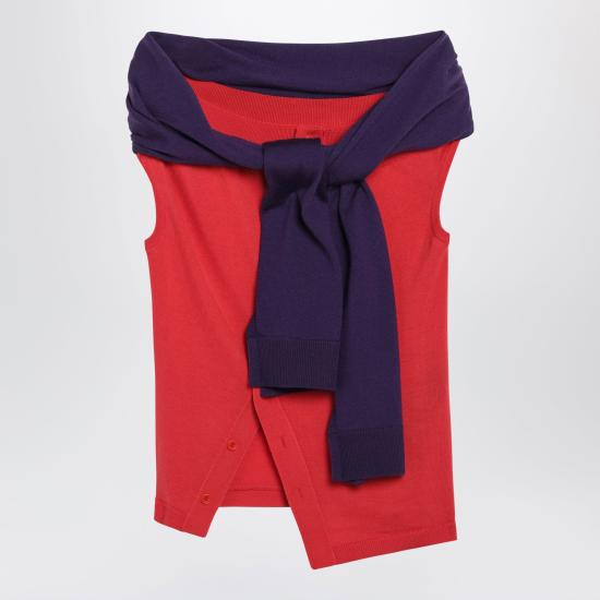 26FW JW앤더슨 탑 KW1576YN0100 Red