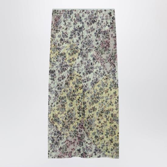 26FW 드리스 반 노튼 스커트 0108024157 Green - DRIES VAN NOTEN