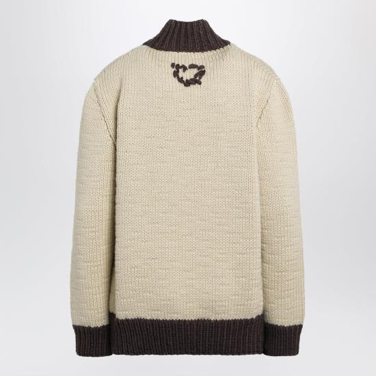 26FW 프라다 긴팔 티셔츠 P25O57OOO6833 Beige - PRADA