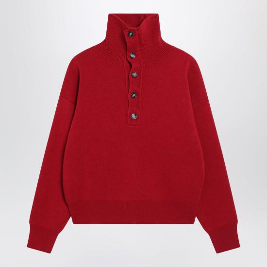 26FW 아미 긴팔 티셔츠 UKS885DKN0192 Red