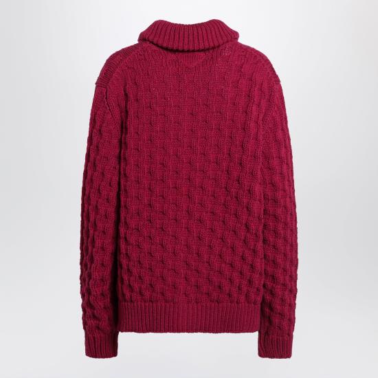 26FW 프라다 긴팔 티셔츠 P25O59OOO6835 Red - PRADA