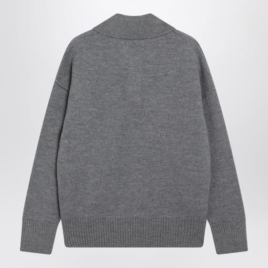 26FW 아미 폴로 티셔츠 UPL409D018 Grey - AMI