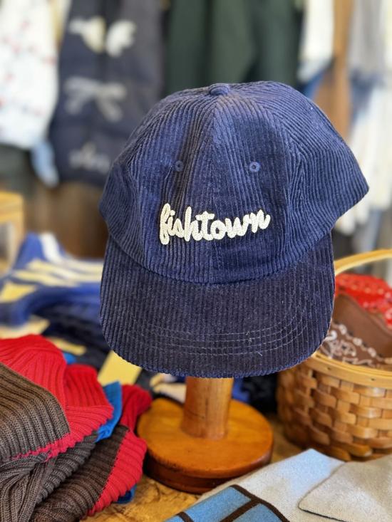  FISHTOWN 모자 버블 자수가 놓인 피쉬타운 코듀로이 - OTHER BRANDS