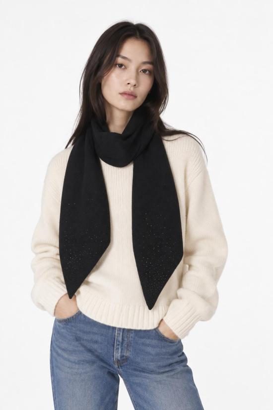  자딕앤볼테르 머플러/스카프 루시 씬 스카프 블랙 - ZADIG & VOLTAIRE