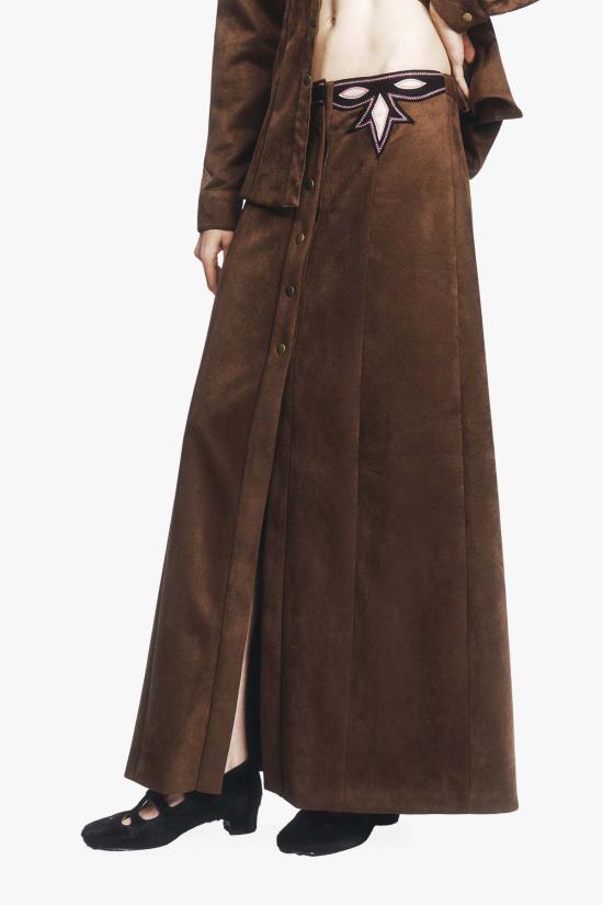  안나 수이 스커트 726I10 BROWN - ANNA SUI