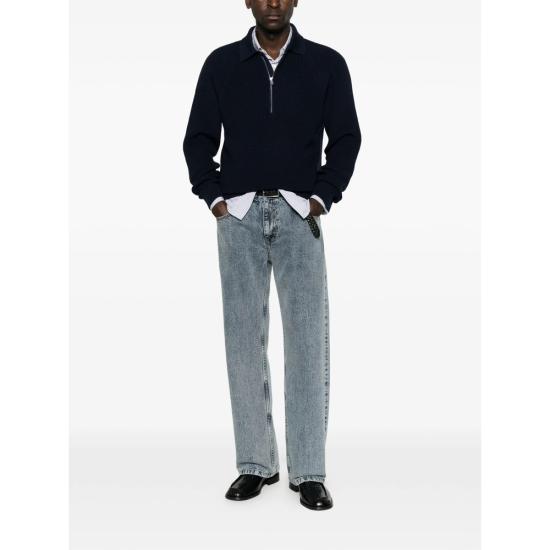 26FW 바라쿠타 폴로 티셔츠 BRMAG0216 UF0629 309 BLUE - BARACUTA