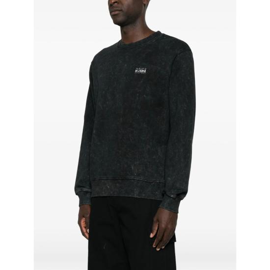 26FW 데일리 페이퍼 니트웨어 2610148 TEXTURED M WABLK BLACK - DAILY PAPER