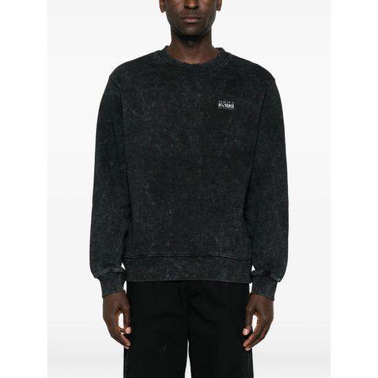 26FW 데일리 페이퍼 니트웨어 2610148 TEXTURED M WABLK BLACK - DAILY PAPER