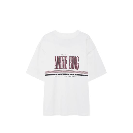 26FW 애니빙 탑 A 23 13088 WTI1 WHITE - ANINE BING