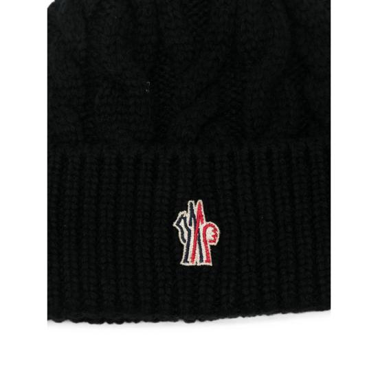 26FW 몽클레어 모자 M4398 3B000 06 999 BLACK - MONCLER