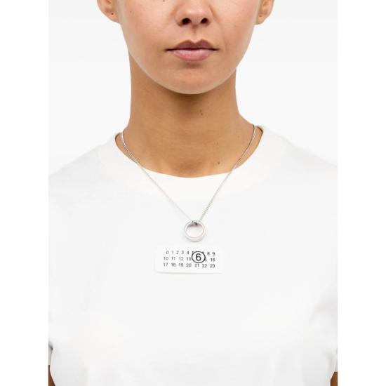 26FW MM6 메종마르지엘라 목걸이/팬던트 P7296 SM6UU0048 951 SILVER - MM6 MAISON MARGIELA