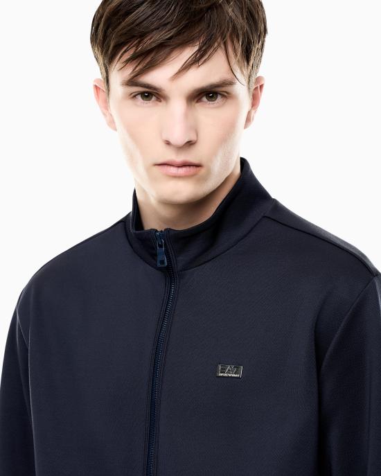 26FW 엠포리오 아르마니 긴팔 티셔츠 7M002098 AF27716 UB102 BLUE - EMPORIO ARMANI