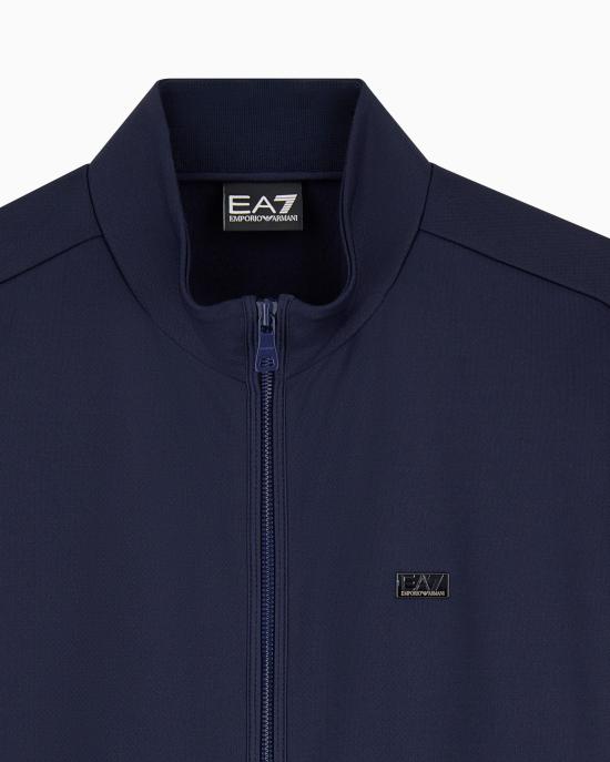 26FW 엠포리오 아르마니 긴팔 티셔츠 7M002098 AF27716 UB102 BLUE - EMPORIO ARMANI