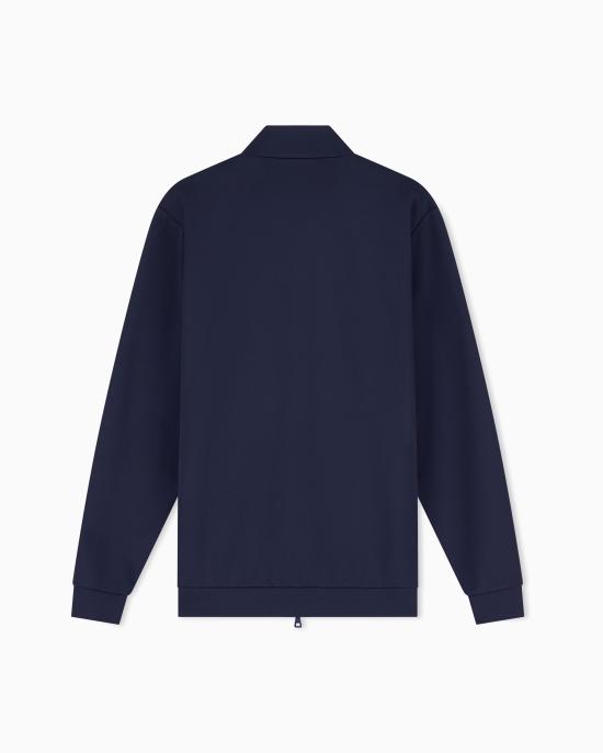 26FW 엠포리오 아르마니 긴팔 티셔츠 7M002098 AF27716 UB102 BLUE - EMPORIO ARMANI