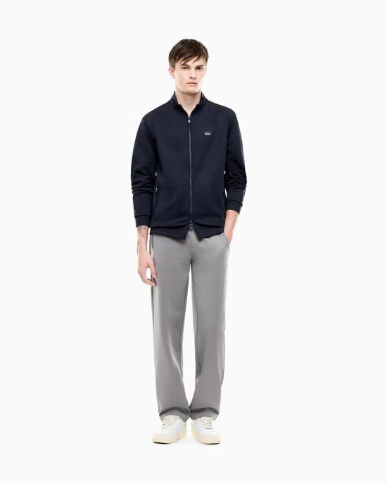 26FW 엠포리오 아르마니 긴팔 티셔츠 7M002098 AF27716 UB102 BLUE - EMPORIO ARMANI