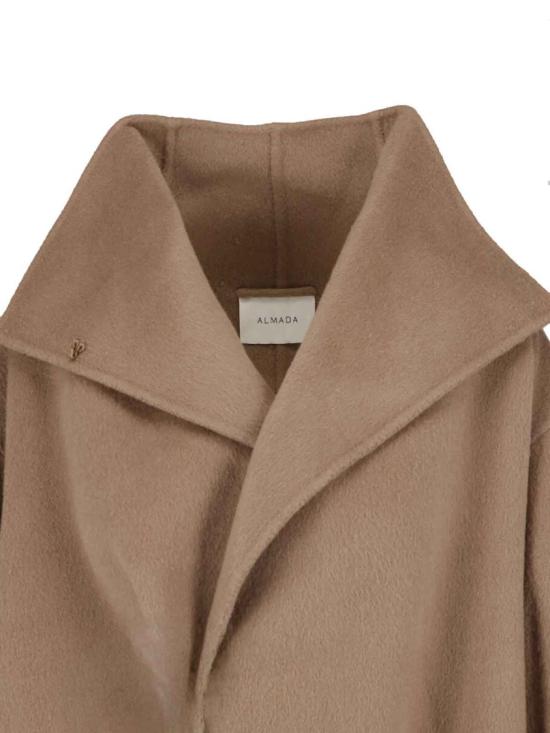 26FW 알마다 라벨 코트 6511TN Brown - ALMADA LABEL