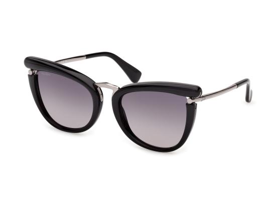 26SS 막스마라 선글라스 블랙 Mm0186 캣아이 아세테이트 - MAX MARA