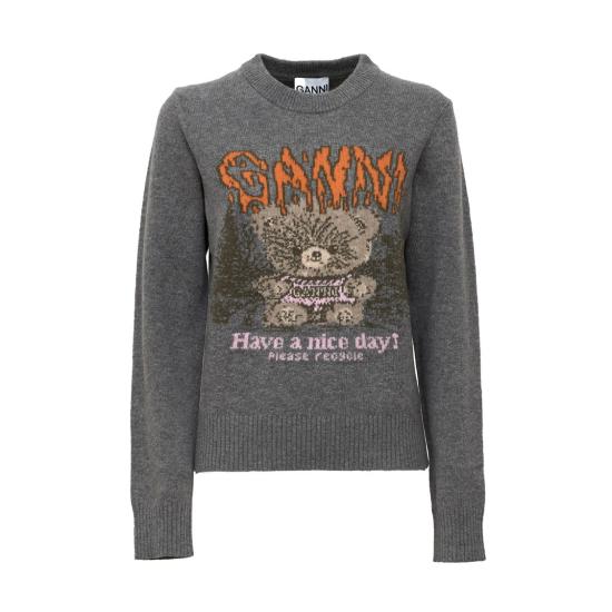 26FW 가니 니트웨어 A1150052 Grey