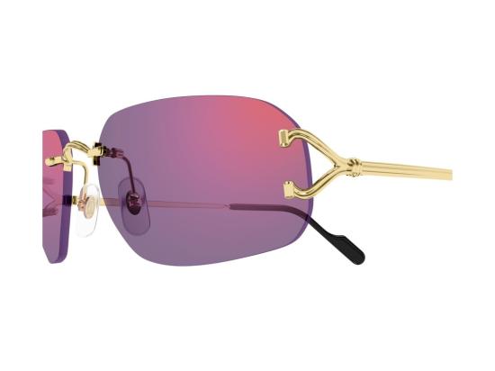 26FW 까르띠에 선글라스 골드 Ct0663s 무테 그라데이션 - CARTIER