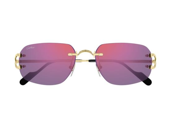 26FW 까르띠에 선글라스 골드 Ct0663s 무테 그라데이션 - CARTIER