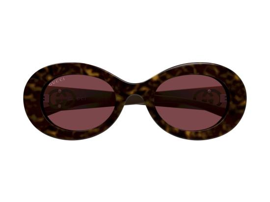 26FW 구찌 선글라스 호피무늬 GG2026S 원형 - GUCCI
