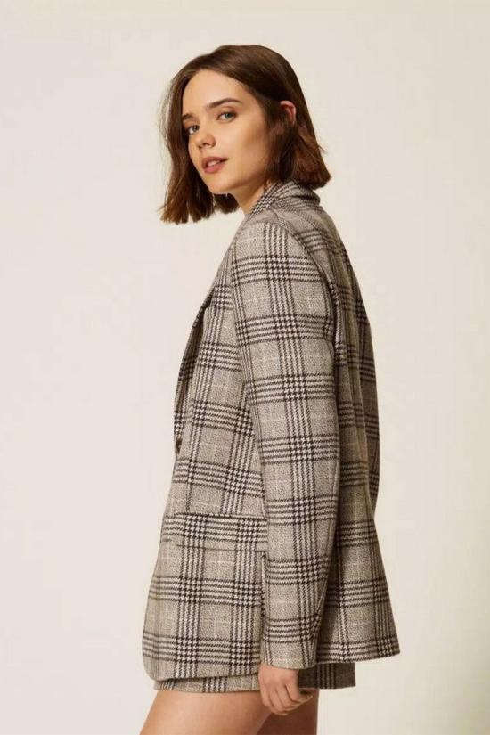 26FW 트윈셋 자켓 2006589559319 Grey - TWINSET