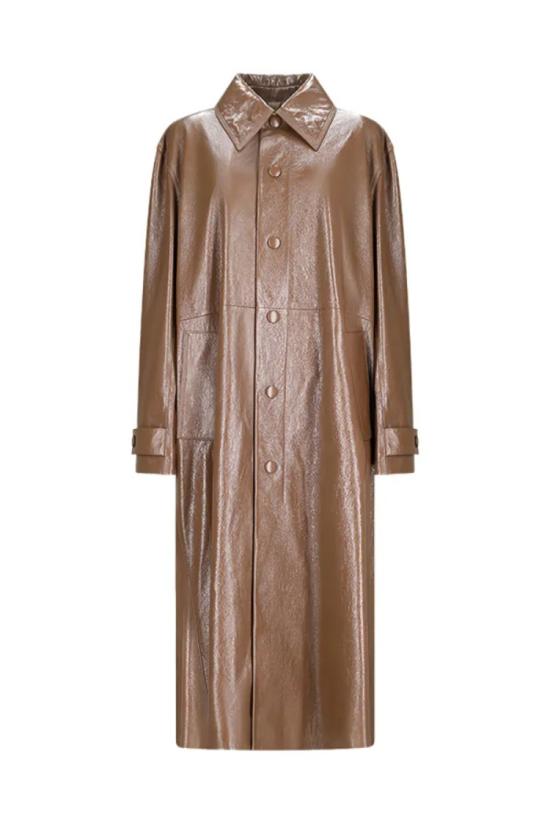 25FW 질샌더 코트 2100000564347 Brown