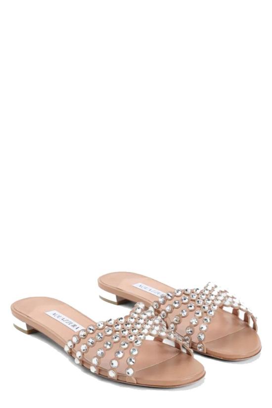 26FW 아쿠아주라 뮬/슬리퍼 2100000564422 Pink - AQUAZZURA