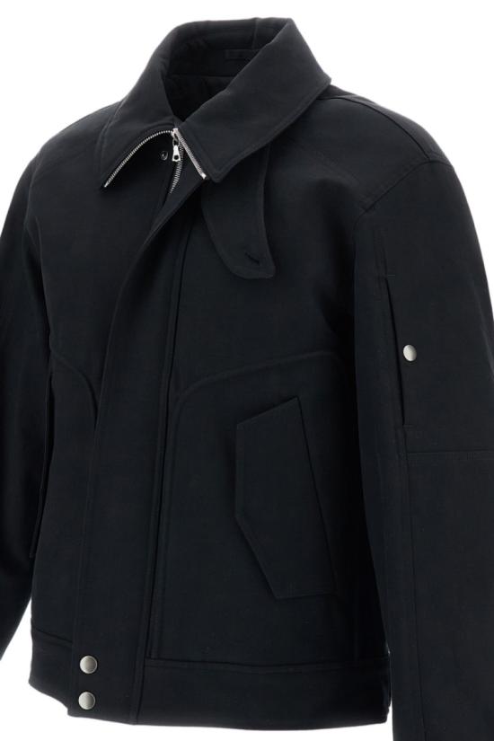 26FW 드리스 반 노튼 자켓 2620205074106900 Black - DRIES VAN NOTEN