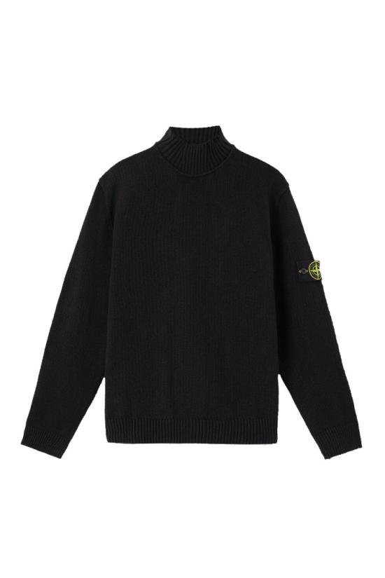 26FW 스톤 아일랜드 니트웨어 2100000564538 Black