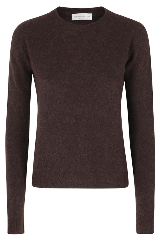 26FW 로베르토 콜리나 니트웨어 263FXB01001 099 Black - ROBERTO COLLINA