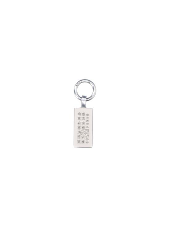 26FW MM6 메종마르지엘라 키링 SA5UA0005 P9200T9002 Silver
