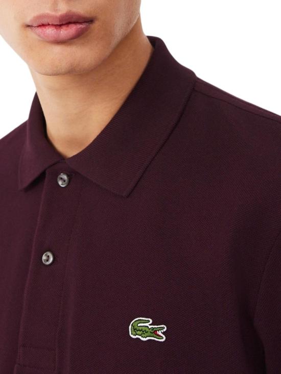 26FW 라코스테 클래식 롱슬리브 폴로 셔츠 L13123KE Black - LACOSTE