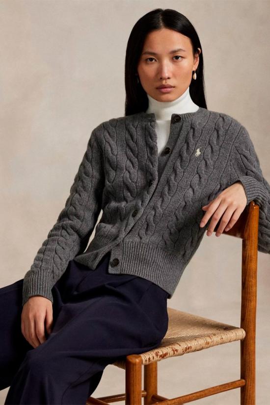 26FW 폴로 랄프로렌 니트웨어 3616855975294 Grey - POLO RALPH LAUREN
