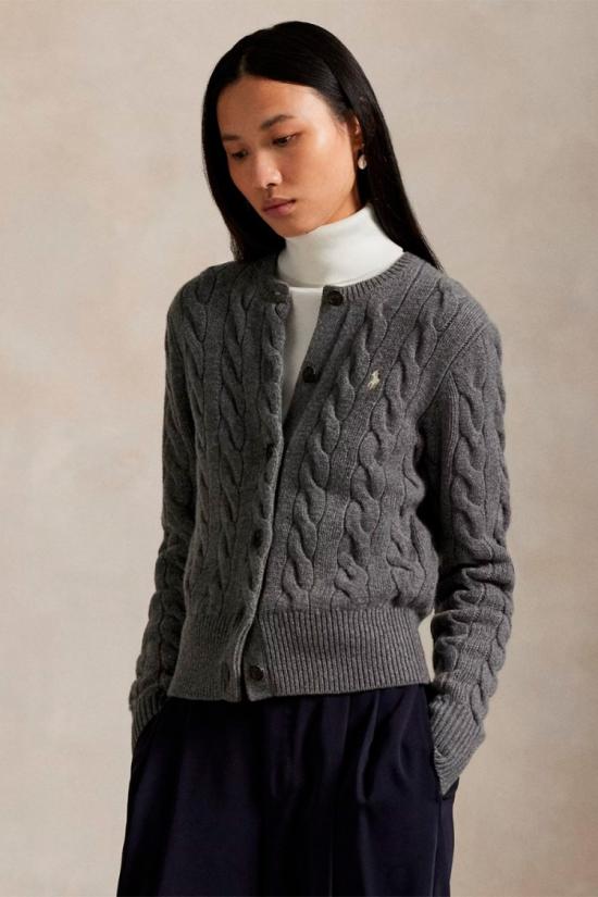 26FW 폴로 랄프로렌 니트웨어 3616855975294 Grey - POLO RALPH LAUREN