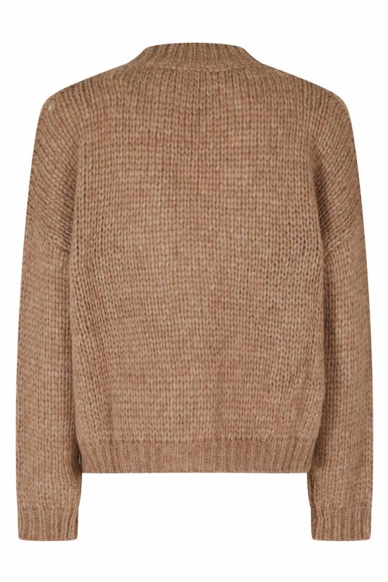 26FW 로베르토 콜리나 니트웨어 263FXB47010 099 Brown - ROBERTO COLLINA