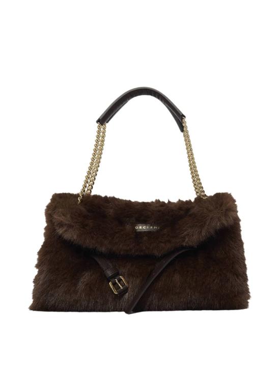 26FW 클라우디오 오르치아니 가방 B02240 FUR Black