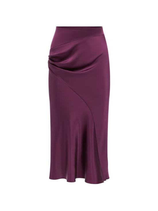 26FW 니나리찌 스커트 26ACJU017 SE1415 U3139 Burgundy