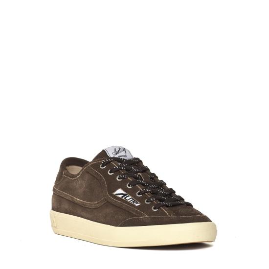26FW 오트리 WINDSCAPE 로우 스니커즈 캔버스 SCLMKQ02 Brown - AUTRY